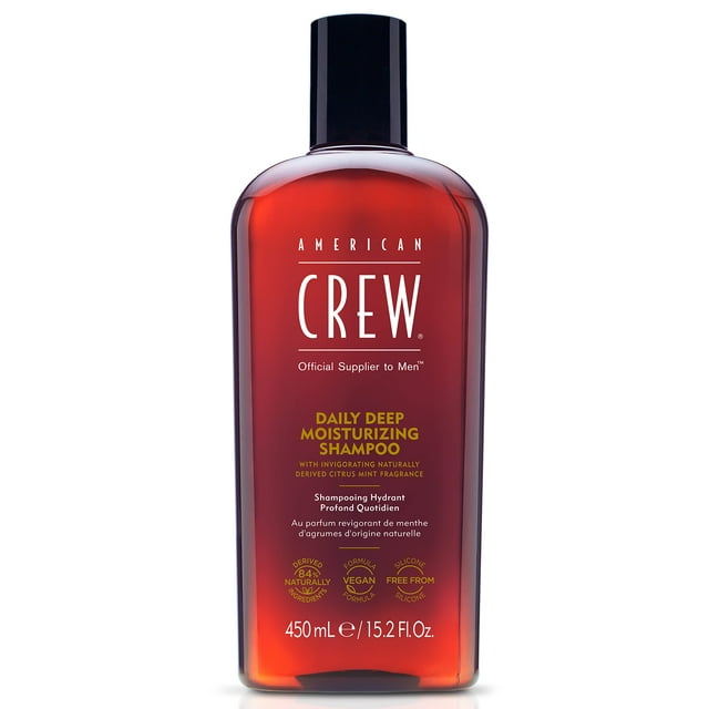 Shampoo AMERICAN CREW Hidratante profundo diario de 450 ml para hombres