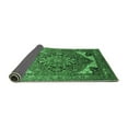 thumbnail image 2 of Ahgly Company Indoor Rectangle Oriental Emerald Green Industrial Area Rugs, 7' x 9', 2 of 4