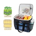 thumbnail image 2 of FORMRS Insulated Cooler Bag 24 Cans Capacity Soft Leakproof Lunch Box with Side Pockets, Window Space, 2 of 7