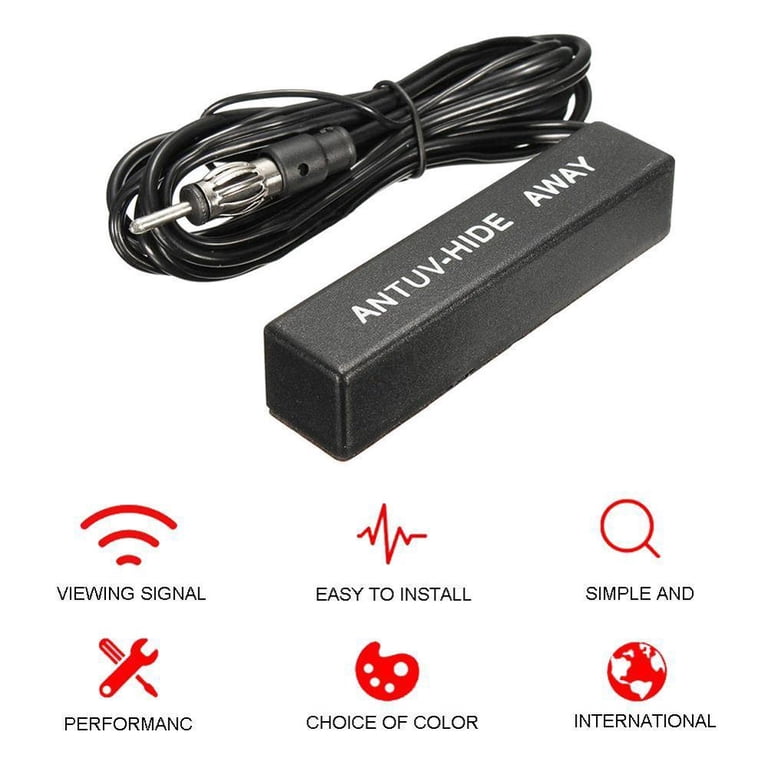 Long Range Am Fm Car Antenna New GM Hidden Amplifier Antenna Kit 12V ...