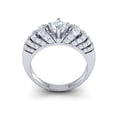 thumbnail image 3 of Genuine 1.25ct Round Cut Diamond Prong Fancy Bridal Engagement Ring Solid Solid 10K Gold JK I1, 3 of 3