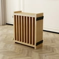 thumbnail image 4 of Portail pour Animaux Autoportant 31 Pouces 8 Panneaux - Clôture en Bois Massif pour Chien pour Portes/escaliers, Clôture de Sécurité Intérieure avec Design de Marche, 4 of 5