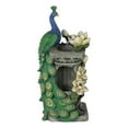 thumbnail image 1 of LuxenHome Fontaine Extérieure en Résine Bleue et Verte avec Lumières, 1 of 18