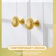 thumbnail image 4 of OUNONA Tirador De Dorado Para Gabinetes Ideal Para Renovar Muebles Interiores, 4 of 8