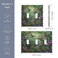 thumbnail image 3 of 3 Gang Light Switch Cover Plate Hummingbirds Dance in Leaves Wall Plate Decorate Electrical Outlet Cover Plates 4.56”x4.48”, 3 of 8