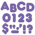 thumbnail image 2 of Purple 4" Casual Uppercase Ready Letters®, 6 Packs, 2 of 2