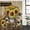 Yellow Beige BrulyWood, variant on Yellow Sunflowers Shower Curtain, Waterproof Shower Curtains for Bathroom, Western Star Brown Farmhouse Plaid Washable Fabric Bathtub Curtain Set Bath Decor with 12 Hooks Stall 36"x72"