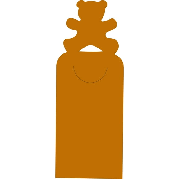 SHAPES ETC. Die-Cut Bookmarks - Teddy Bear