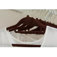 thumbnail image 3 of IRIS Non-Slip Clothes Hanger, Brown, Set of 10, 3 of 6