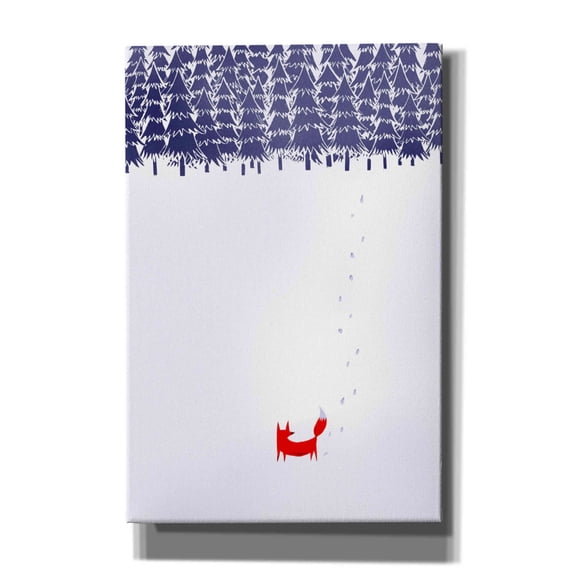 Epic Graffiti 'Alone In The Forest' by Robert Farkas, Canvas Wall Art, 12"x18"