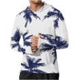 thumbnail image 2 of Abomasnow Men's UPF 50+ Sun Protection Hoodie Shirt Long Sleeve UV Fishing Outdoor Hiking Rash Guard, 2 of 6