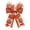 A #u28, variant on Uxgjfwu Pumpkin Print Wired Ribbon Bow, Fall Thanksgiving Decorative Bow with Maple Leaf Pattern, Rustic Wreath and Gift Ornament