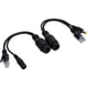 thumbnail image 3 of Bearachild 12V Power Over Ethernet Pasivo POE Adaptador Cable Divisor Inyector Impermeable Negro Cámaras de vigilancia, 3 of 6