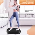 thumbnail image 4 of Máquina de ejercicios con tabla vibratoria QCBF Whole Body Black, 4 of 8