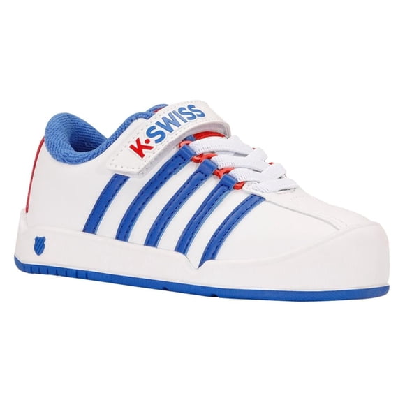 Tenis Para Niño K-Swiss T 17 Blanco Bicolor Ontare