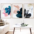 thumbnail image 3 of 3Pcs Fashionable Leaf Pattern Canvas Wall Art Painting Printed Picture Home Office Decor, 3 of 6