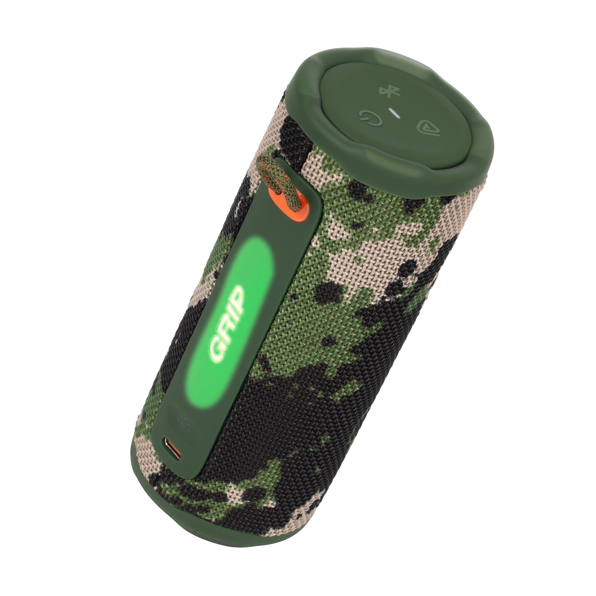JBL Grip Portable Bluetooth Speaker Squad (JBLGRIPSQ) – IP68 Waterproof & Dustproof | Bluetooth 5.4 | AI Sound Boost | 14-Hour Battery | Includes Carrying Case & Cleaning Cloth