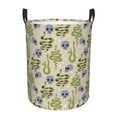 thumbnail image 2 of Uemuo Skull Snake Pattern Circular Laundry Hamper Basket with handles,Collapsible laundry basket,Large capacity laundry hamper,Laundry Organizer-Medium, 2 of 8