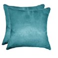 thumbnail image 1 of Natural Torino Geneva Color Cowhide Pillow | 2-Pack | 18"x18", 1 of 2