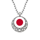 thumbnail image 1 of La bandera nacional de Japón Asia país Collares Colgante Retro Moon Stars Jewelry Unbranded M, 1 of 3