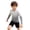 Light Gray-A, variant on LRen Boys UPF 50 Rash Guard, Swim Shirt Sun Protection Long Sleeve for Kids Toddler Rashguard Athletic Surf Water Shirts