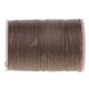 thumbnail image 3 of Cordón de poliéster redondo de 0,65 mm para coser cuero encerado, artesanía en tiendas de campaña y mochilas. café, 3 of 7