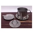 thumbnail image 2 of Cafetière Vietnamienne Infusée à la Main : Tasse Filtre en Acier Inoxydable pour une Saveur Riche, 2 of 4