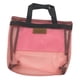 thumbnail image 5 of Bolsa de playa de malla, práctica bolsa de aseo para ir de compras y hacer deportes al aire libre. Rosa, 5 of 9