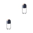 thumbnail image 1 of Toystoory Botellas de condimentos Dispensadores de sal Pimentero con tapa Cocinero sellado automático Cocina Almacenamiento recargable Al aire libre Azul Azul 2piezas Toystoory CBP273348, 1 of 6