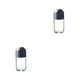 thumbnail image 3 of Wosthever Botellas de condimentos Dispensadores de sal Pimentero con tapa Cocinero sellado automático Cocina Almacenamiento recargable Al aire libre Azul Azul 2piezas Wosthever CBP273348, 3 of 6