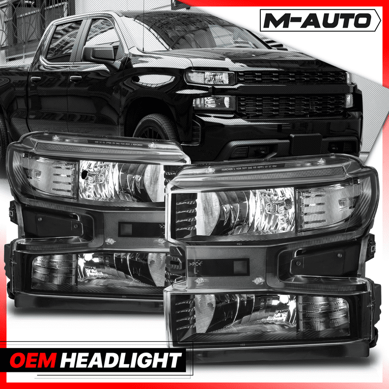 Headlamp Kit | Chevrolet Silverado 1500 CUSTOM LTD 2022 Headlamp Kit | Chevrolet Silverado 1500 CUSTOM LTD 2022