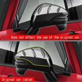 thumbnail image 5 of Carbon Fiber Pattern Rear View Mirror Cover for -V Vezel 2021 2022 Side Wing Mirror Caps, 5 of 5