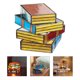 thumbnail image 2 of Lámpara de libros apilados Lámpara de mesa decorativa Lámpara de escritorio de noche Lámpara de mesa de dormitorio, 2 of 7