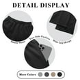 thumbnail image 2 of TEMOFON Black Pants for Women Elastic Waistband Fall Pants for Women with Pockets Autumn Thermal Pants Women Lounge Casual Winter Fleece - Lined Pants XL, 2 of 8