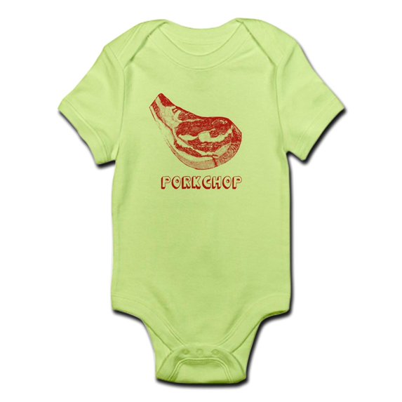 CafePress - Porkchop Infant Bodysuit - Baby Light Bodysuit