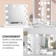 thumbnail image 4 of Makeup Light Mirror Front Light for Lighting 1Set White Plastic Material, 4 of 4