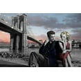 thumbnail image 2 of Consani, Chris 24x17 Gold Ornate Wood Framed with Double Matting Museum Art Print Titled - Brooklyn, 2 of 4