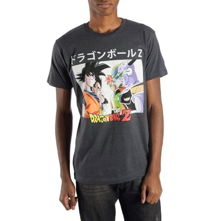 Dragon Ball Z Men's Characters Short Sleeve Graphic T-Shirt, up to (Best Dragon Ball Z Characters)