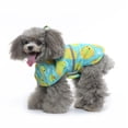 thumbnail image 3 of Pet Rain Slicker Adjustable with Reflective Strip Design Comfortable for Small Large Dogs Cats Pet Dog Raincoat Soaking DuckBlue M, 3 of 9