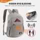 thumbnail image 2 of Mochila de Senderismo SKYSPER Antirrobo 18L Plegable con Bloqueo RFID 300D, 2 of 6