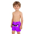 thumbnail image 4 of Pantalones cortos de bolsillo para niños con cordón elástico estampado casual traje de baño pantalones de cinco puntos, 4 of 8