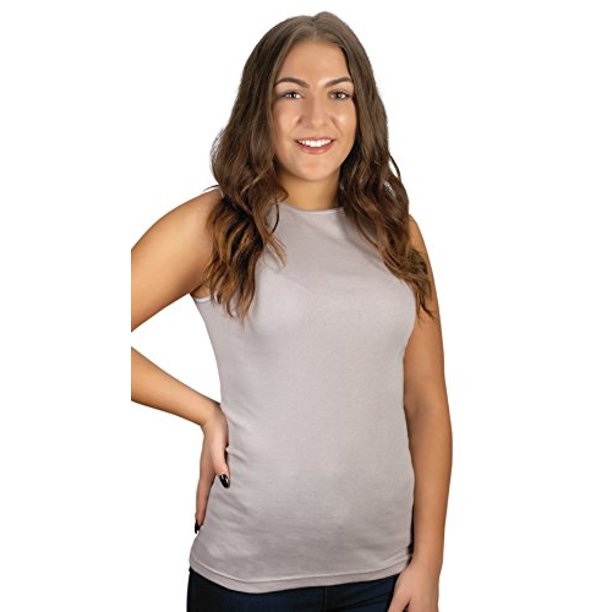 Rosette Rosette Women’s Sleeveless Undershirt Cotton High Neck