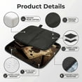 thumbnail image 4 of Poker Cards Vintage Foldable Seat Cushion for Bleachers, Stadium Seats, Camping & Outdoor Events, Portable Lightweight Pad with Carabiner, 4 of 6