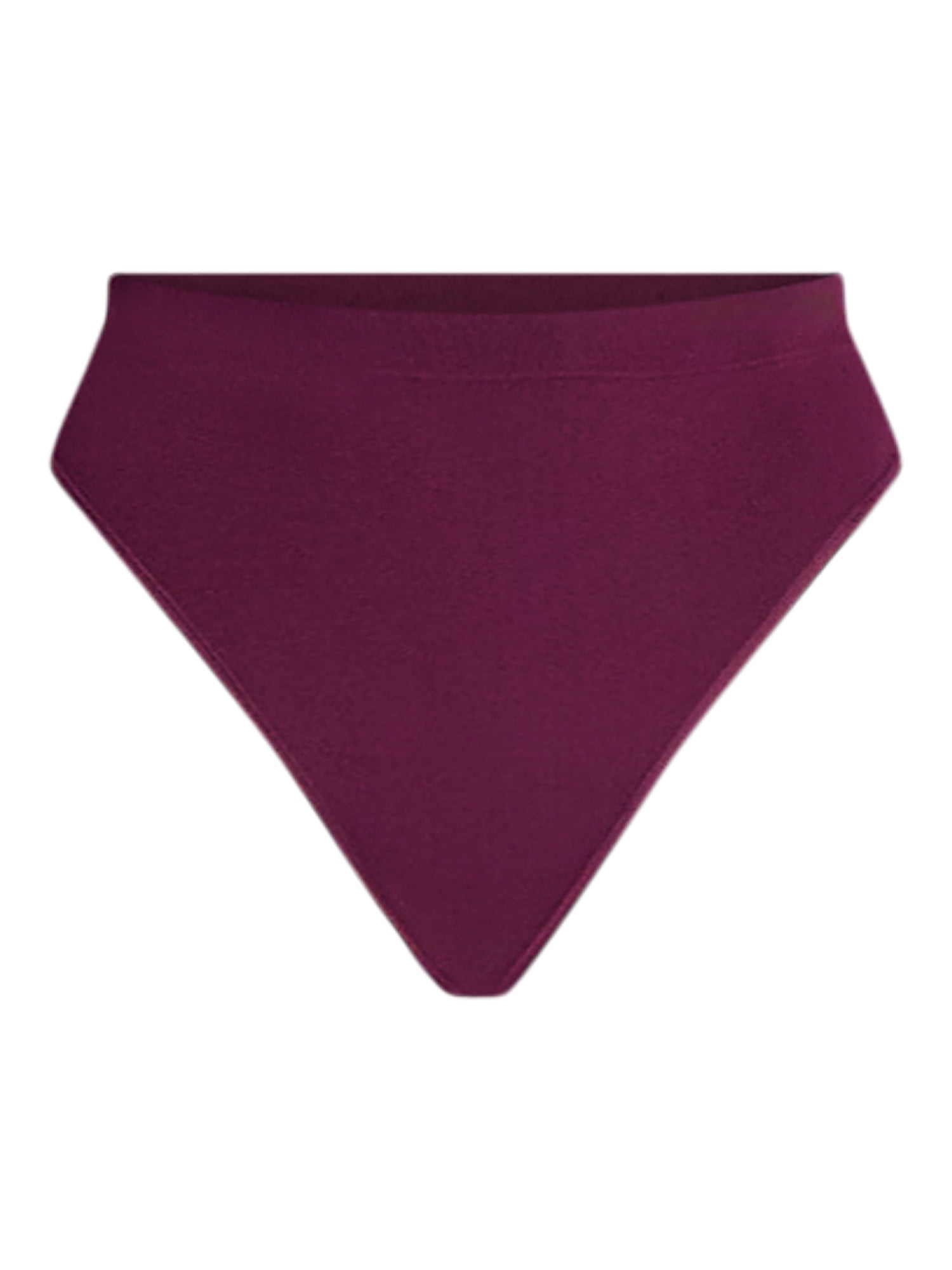 Joyspun Women's Plus Seamless Thong Panties, 3-Pack, Sizes 1X-5X