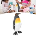 thumbnail image 4 of Emperor Penguin Figurine Collectible Antarctic Animal Figure Toy Soft Adorable For Kids Aged 3 And Up ANGGREK Juguetes, 4 of 8