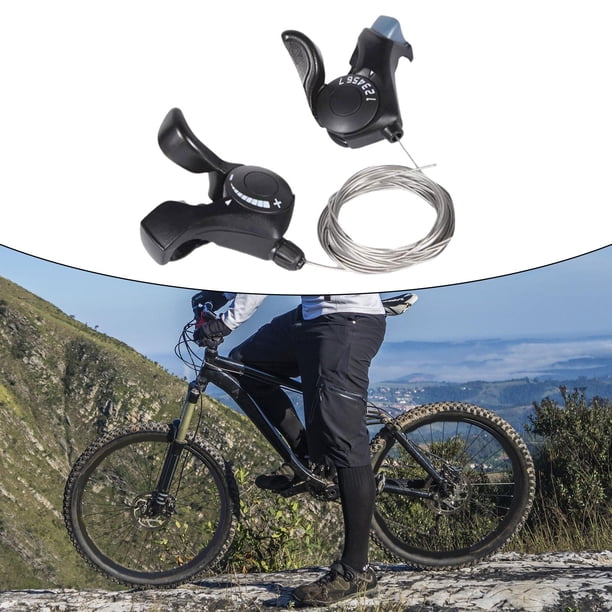 par de palancas de cambio de bicicleta palanca de cambios de