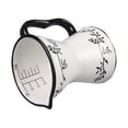 thumbnail image 3 of Youngs 21201 Ceramic Botanical Design Wet & Dry Measuring Cup, Black & White, 3 of 3