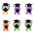 thumbnail image 1 of 6 Pcs Médaille de Graduation pour Enfants, Matériel de Fabrication Fait Main, Bricolage, 1 of 6