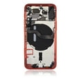 thumbnail image 3 of Replacement Back Housing W/ Small Components Pre-Installed Compatible For iPhone 12 Mini (No Logo) (Aftermarket Plus) (International Version) (Red), 3 of 8