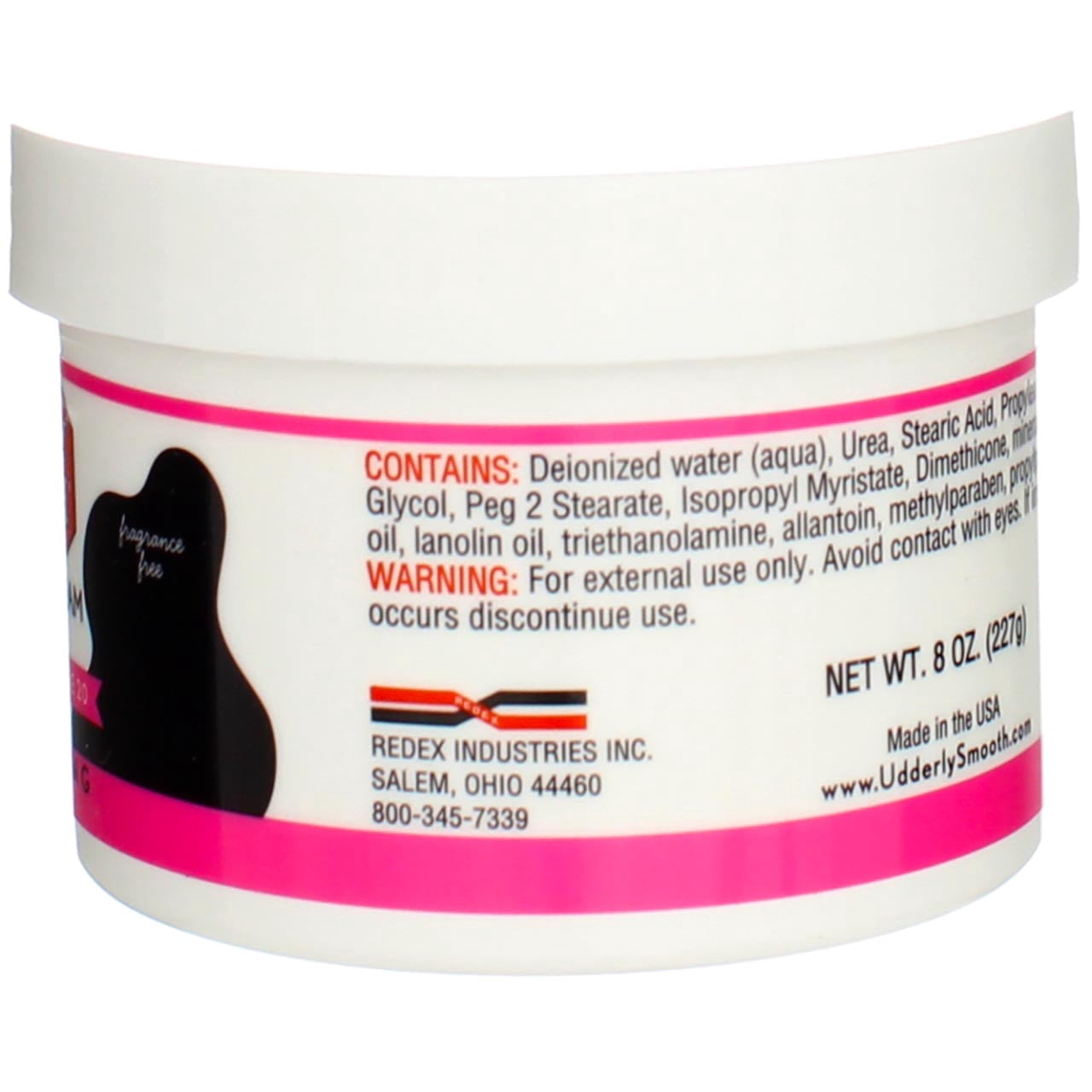 Udderly Smooth Extra Care Cream with 20% Urea, Replenishing, 8 oz (Pack of 2)